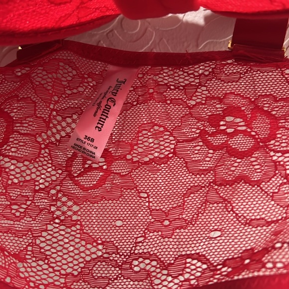 Juicy Couture Red Corvette Corset NEW - Picture 3 of 5